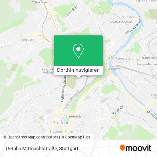 U-Bahn Mittnachtstraße Karte