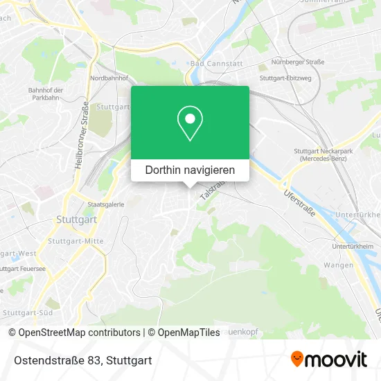 Ostendstraße 83 Karte