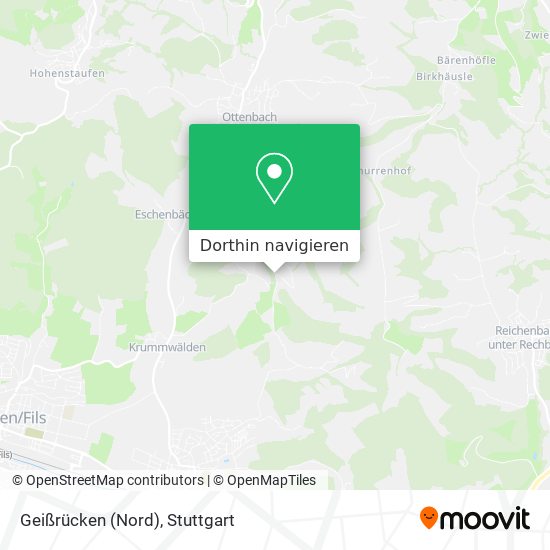 Geißrücken (Nord) Karte