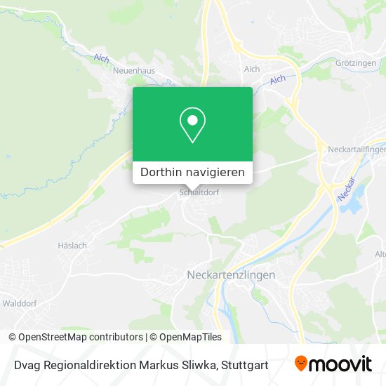 Dvag Regionaldirektion Markus Sliwka Karte
