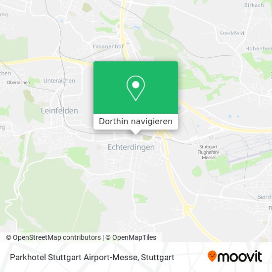 Parkhotel Stuttgart Airport-Messe Karte