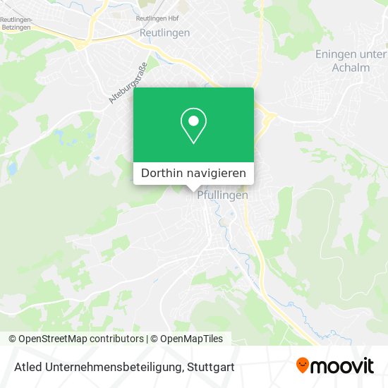 Atled Unternehmensbeteiligung Karte