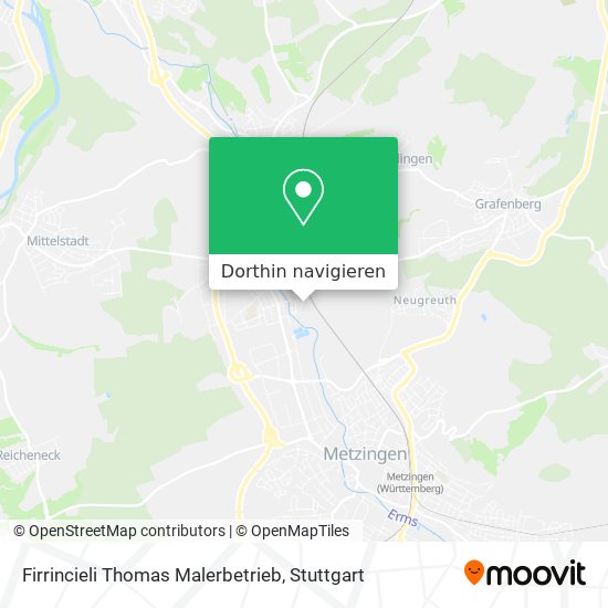 Firrincieli Thomas Malerbetrieb Karte