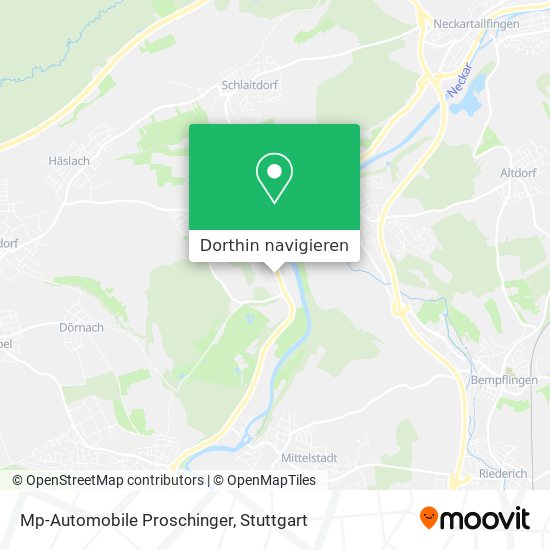 Mp-Automobile Proschinger Karte
