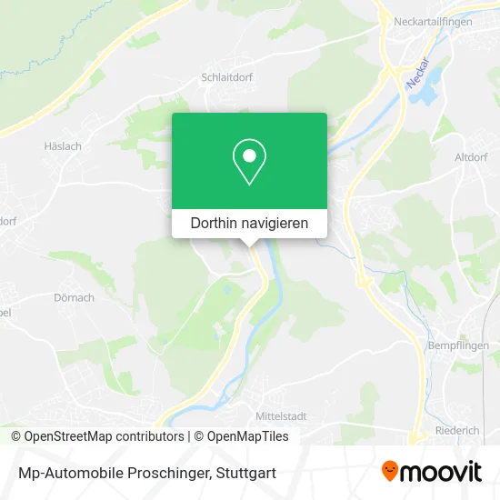 Mp-Automobile Proschinger Karte