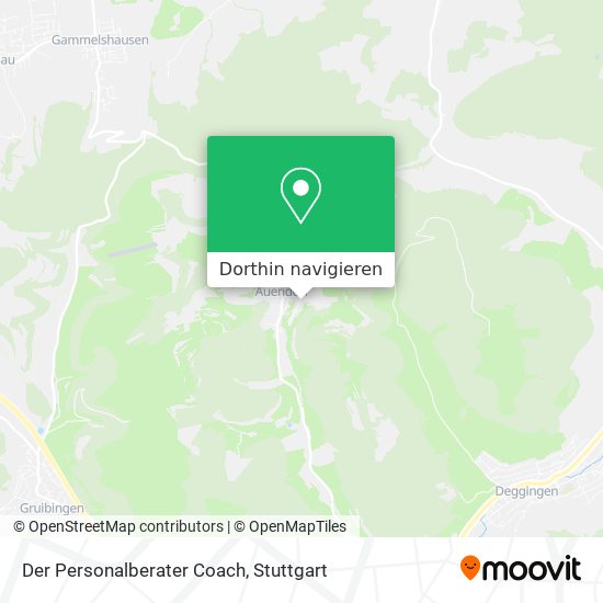 Der Personalberater Coach Karte