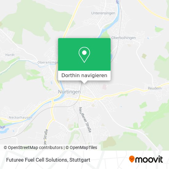 Futuree Fuel Cell Solutions Karte