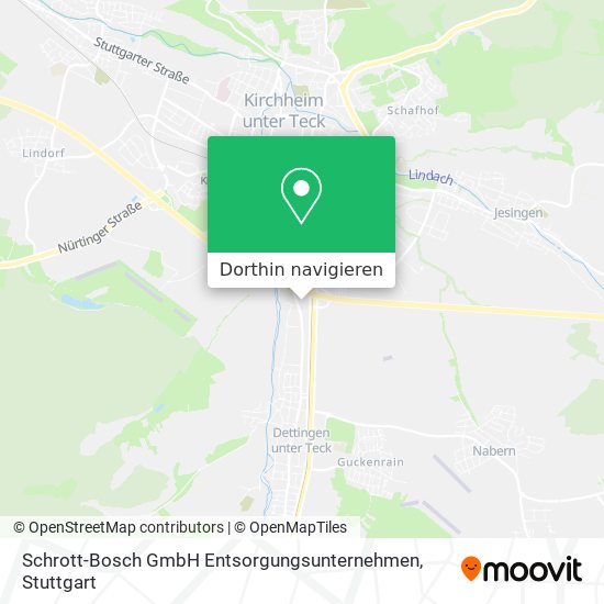 Schrott-Bosch GmbH Entsorgungsunternehmen Karte