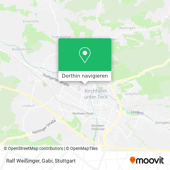 Ralf Weißinger, Gabi Karte