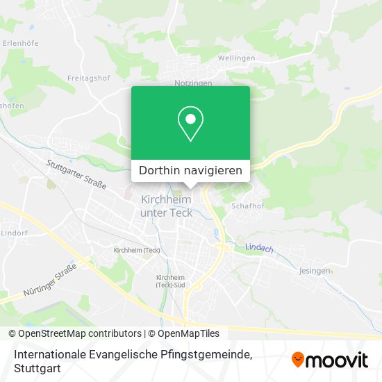 Internationale Evangelische Pfingstgemeinde Karte