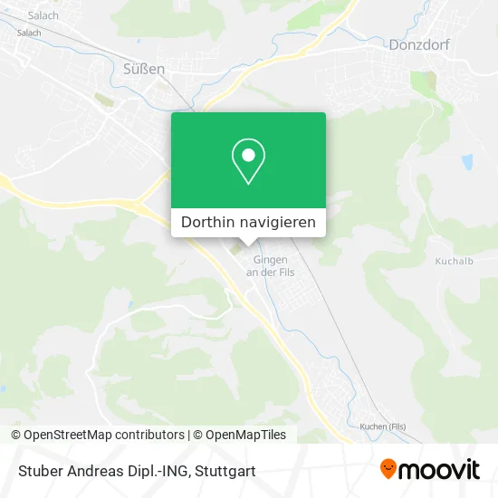 Stuber Andreas Dipl.-ING Karte