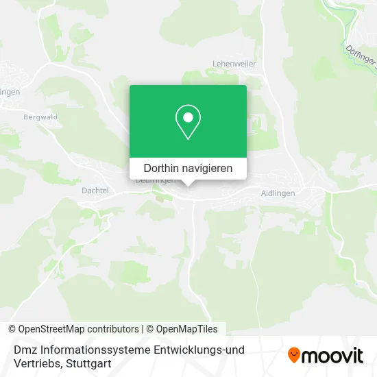 Dmz Informationssysteme Entwicklungs-und Vertriebs Karte