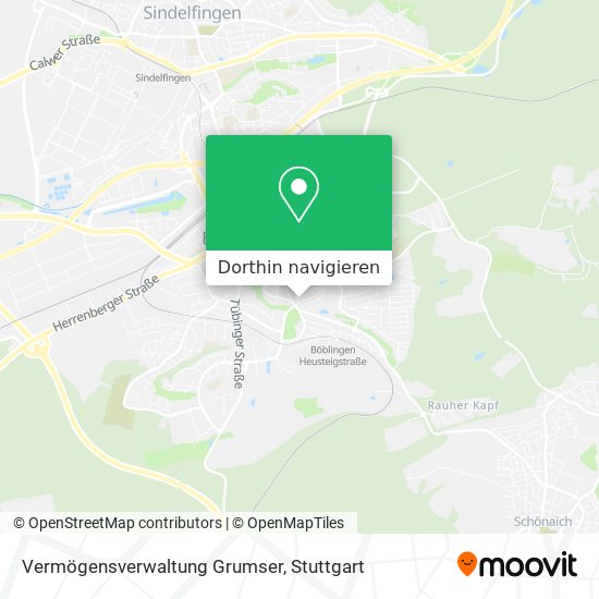 Vermögensverwaltung Grumser Karte