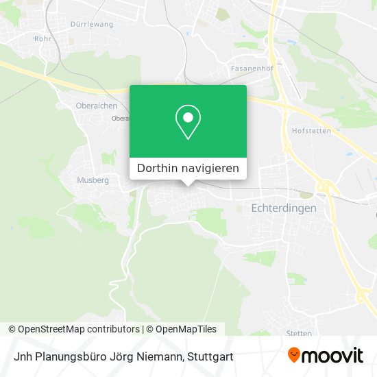 Jnh Planungsbüro Jörg Niemann Karte