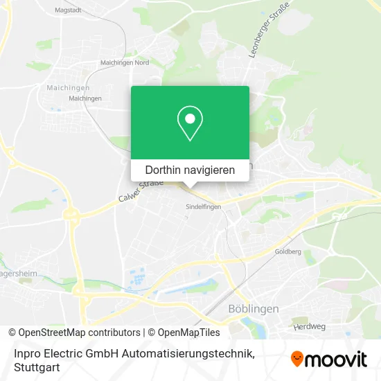 Inpro Electric GmbH Automatisierungstechnik Karte