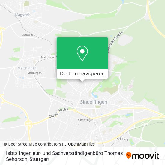 Isbts Ingenieur- und Sachverständigenbüro Thomas Sehorsch Karte