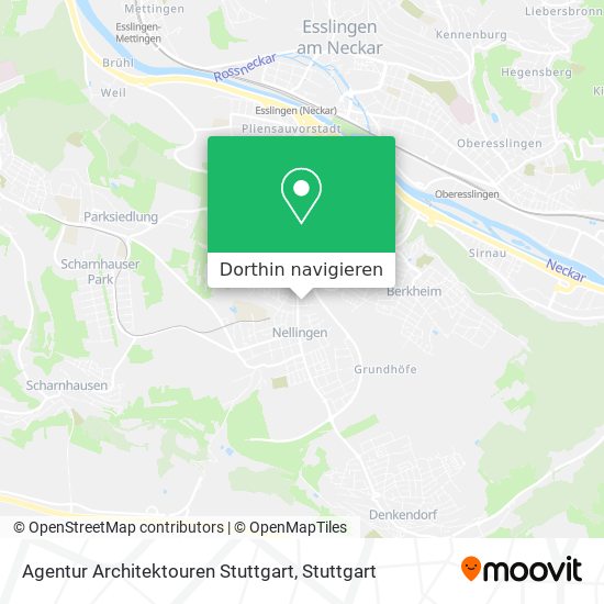 Agentur Architektouren Stuttgart Karte