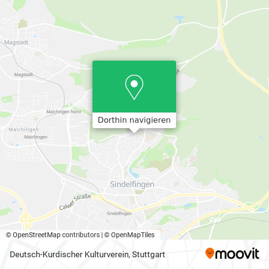 Deutsch-Kurdischer Kulturverein Karte