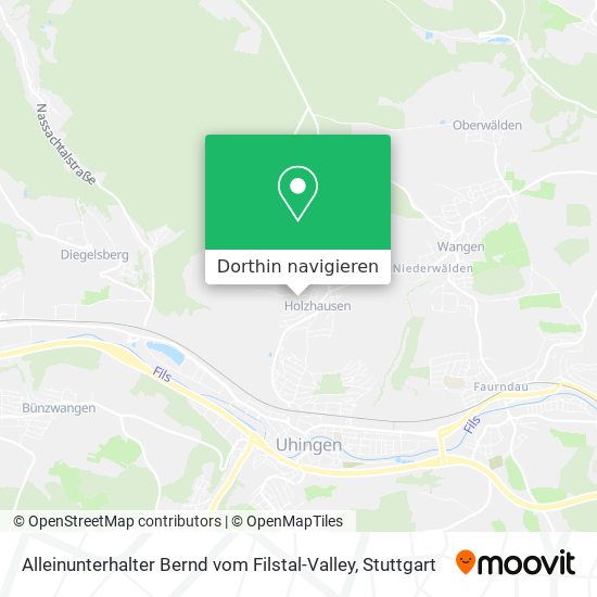 Alleinunterhalter Bernd vom Filstal-Valley Karte