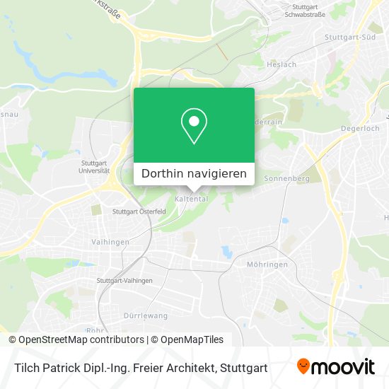 Tilch Patrick Dipl.-Ing. Freier Architekt Karte