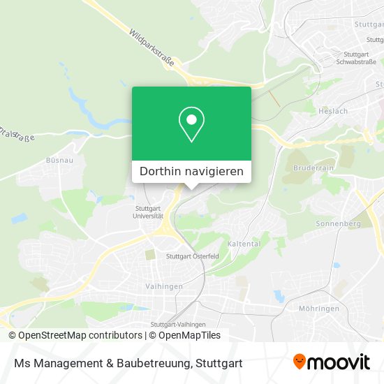 Ms Management & Baubetreuung Karte