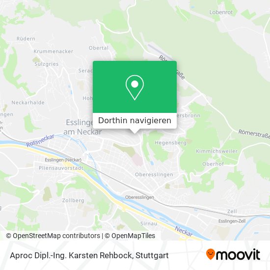 Aproc Dipl.-Ing. Karsten Rehbock Karte