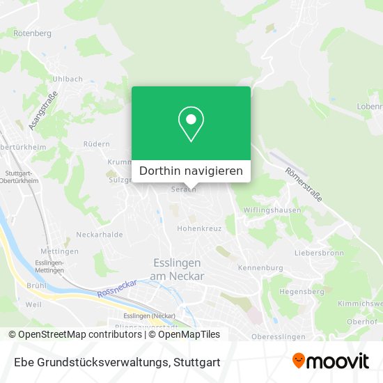 Ebe Grundstücksverwaltungs Karte