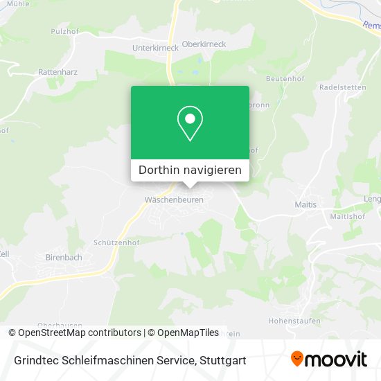 Grindtec Schleifmaschinen Service Karte