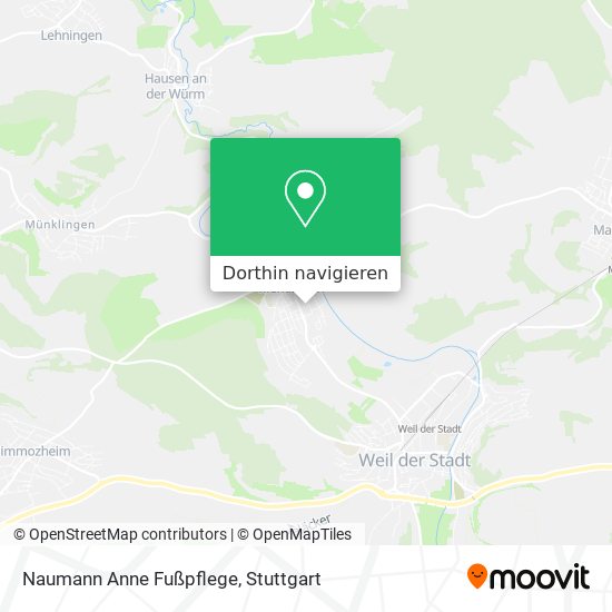 Naumann Anne Fußpflege Karte