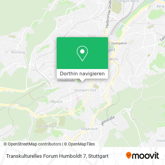 Transkulturelles Forum Humboldt 7 Karte