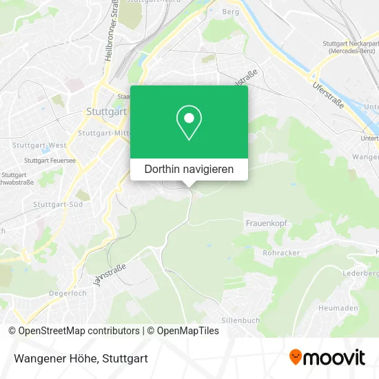 Wangener Höhe Karte