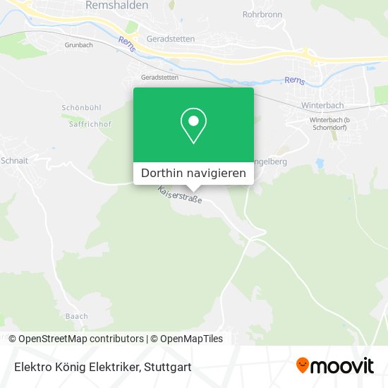 Elektro König Elektriker Karte