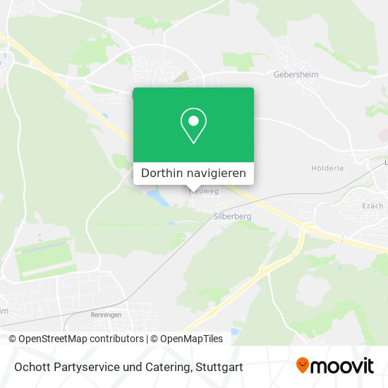 Ochott Partyservice und Catering Karte
