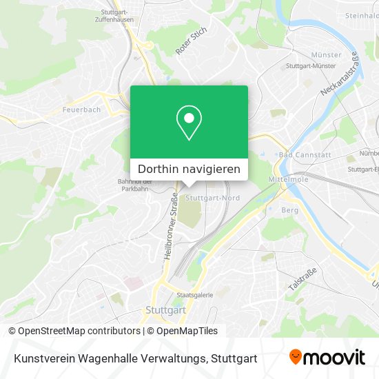 Kunstverein Wagenhalle Verwaltungs Karte
