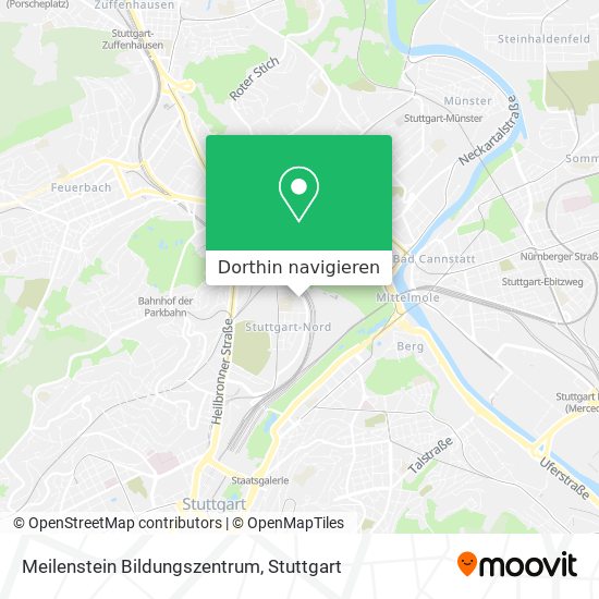 Meilenstein Bildungszentrum Karte