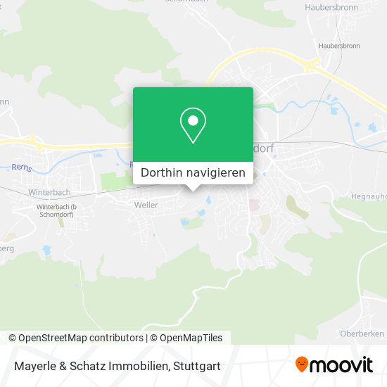 Mayerle & Schatz Immobilien Karte