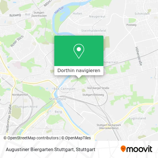 Augustiner Biergarten Stuttgart Karte