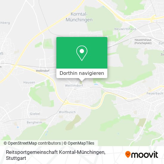 Reitsportgemeinschaft Korntal-Münchingen Karte