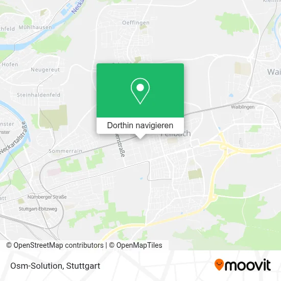 Osm-Solution Karte