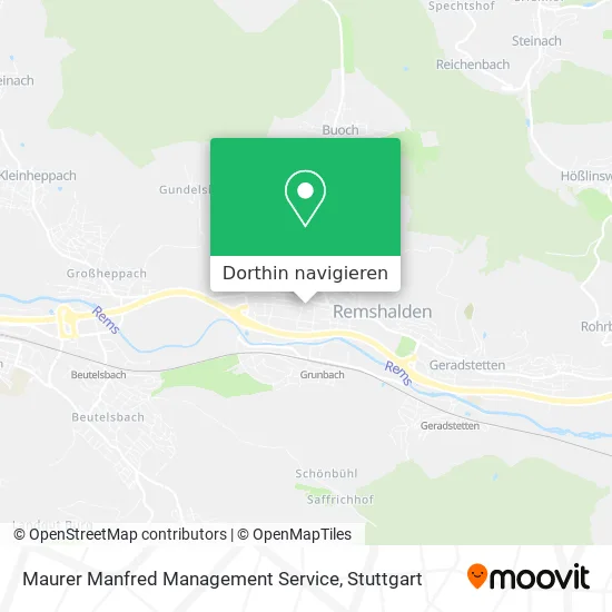 Maurer Manfred Management Service Karte