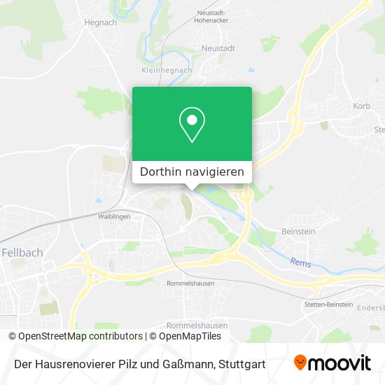 Der Hausrenovierer Pilz und Gaßmann Karte