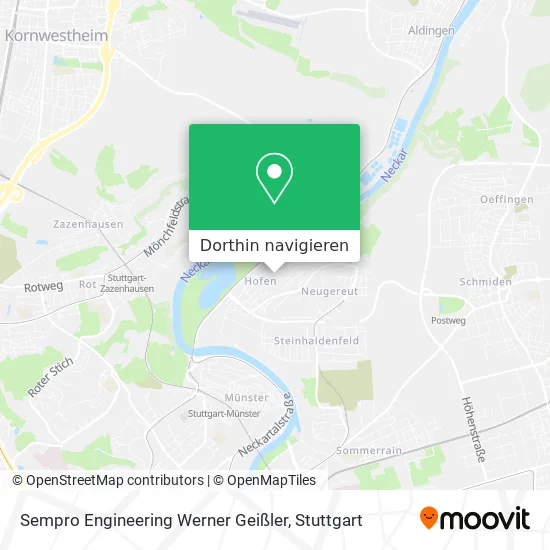 Sempro Engineering Werner Geißler Karte