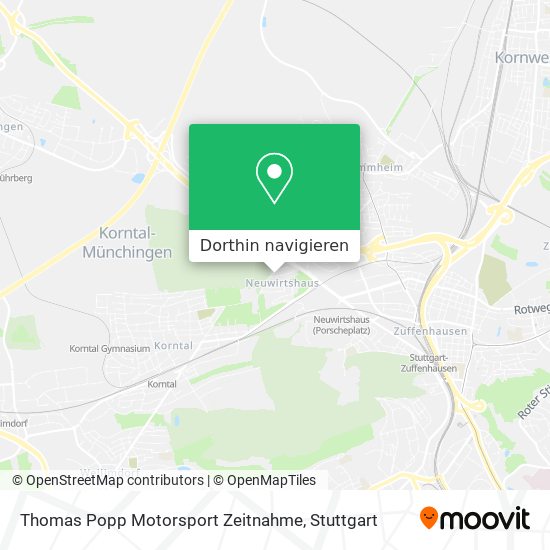 Thomas Popp Motorsport Zeitnahme Karte