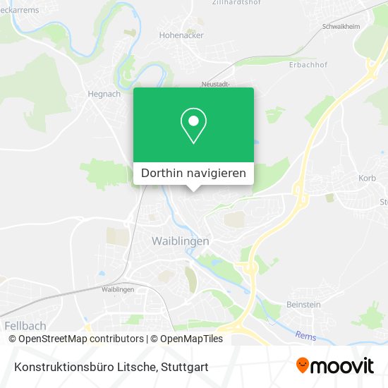 Konstruktionsbüro Litsche Karte
