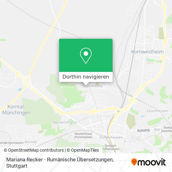 Mariana Recker - Rumänische Übersetzungen Karte