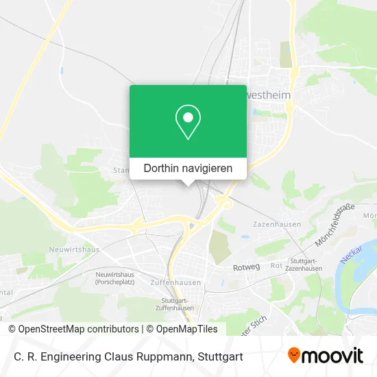 C. R. Engineering Claus Ruppmann Karte