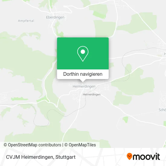 CVJM Heimerdingen Karte