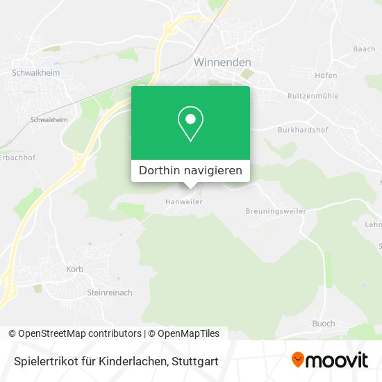 Spielertrikot für Kinderlachen Karte