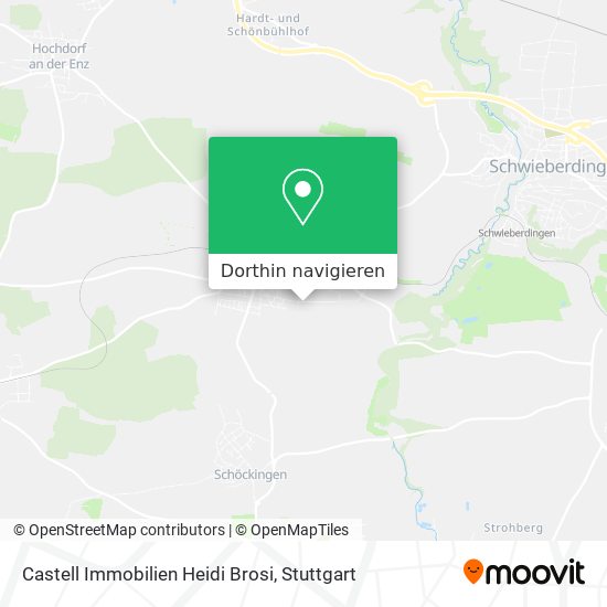 Castell Immobilien Heidi Brosi Karte