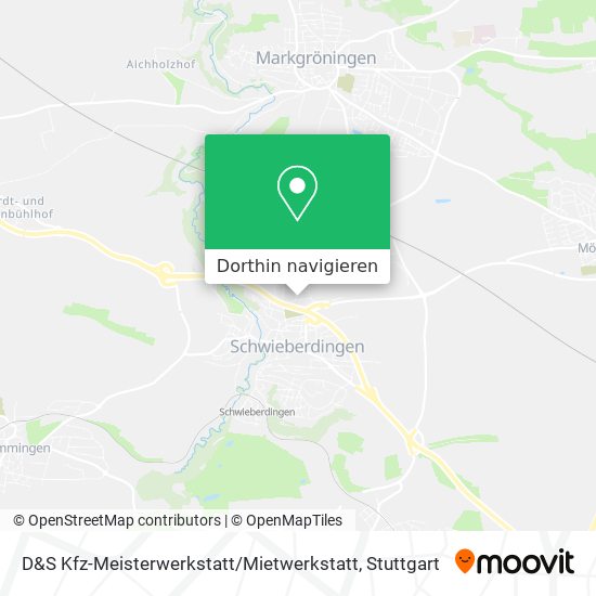 D&S Kfz-Meisterwerkstatt / Mietwerkstatt Karte